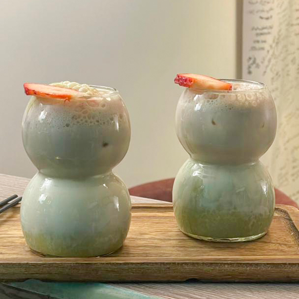 ماتشا فروت لاتيه